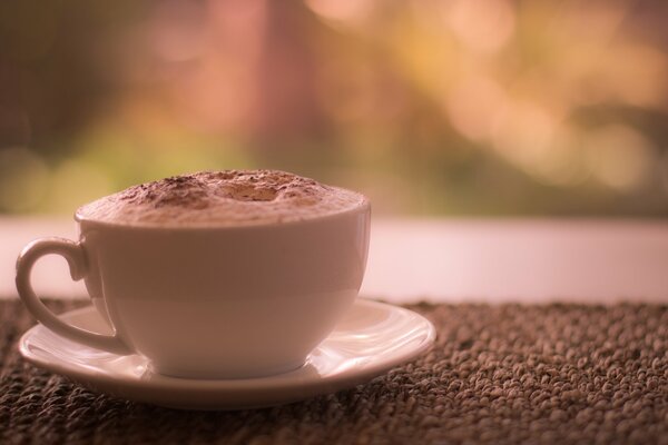 Café revigorant à l aube