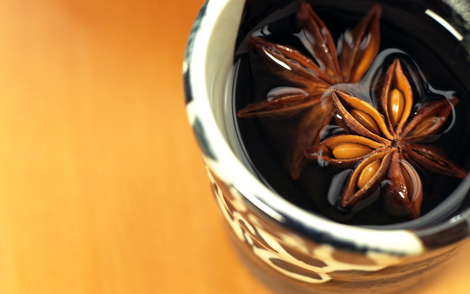 anik bevanda cioccolato caffè carta da parati tazza fiore