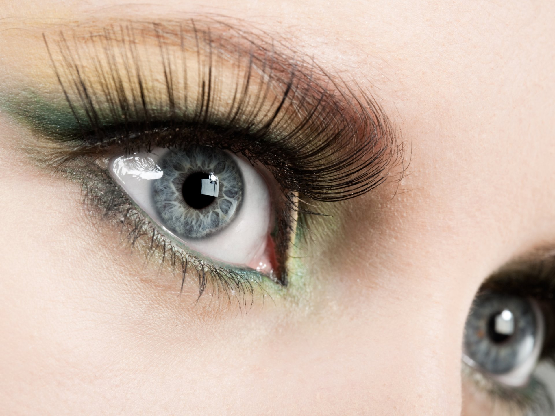 augen wimpern pupillen stil