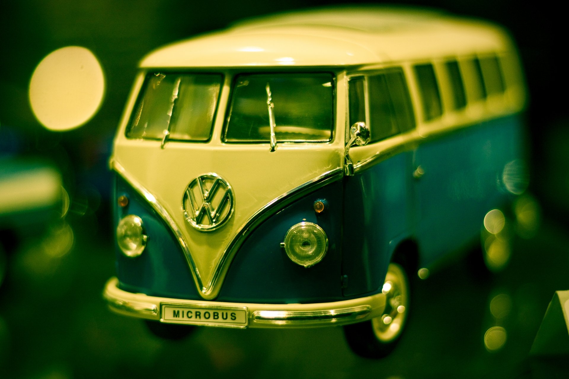 coche juguete minibús volkswagen transportador foto macro fondo fondo de pantalla