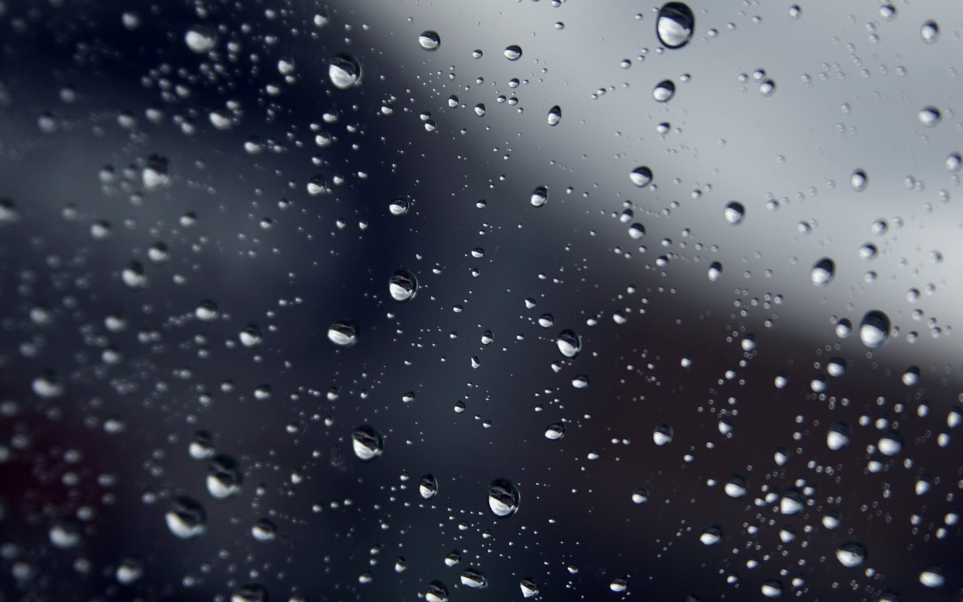 close up glass drops water