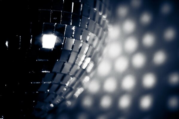 Disco Silver disco ball