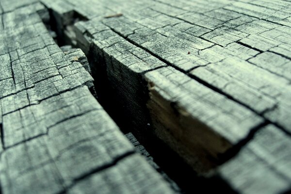 Textured wood in old wood beams