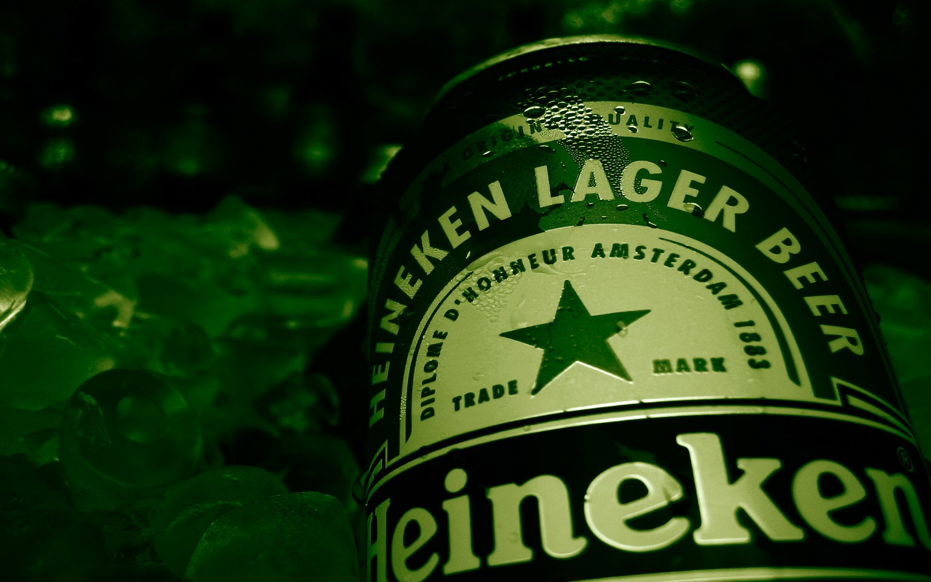 heineken bière bouteille vert