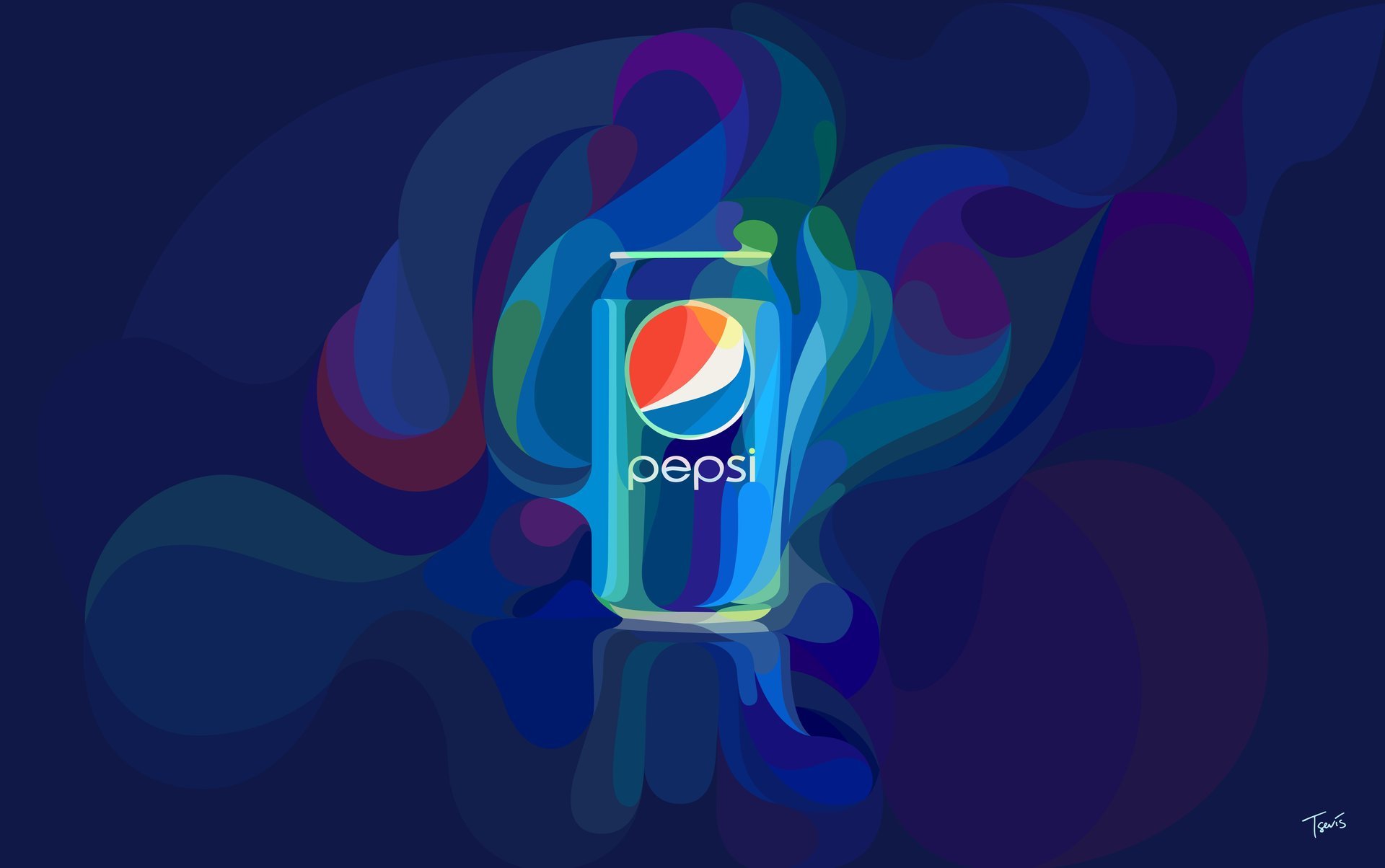 pepsi estilo bebida tarro fondo