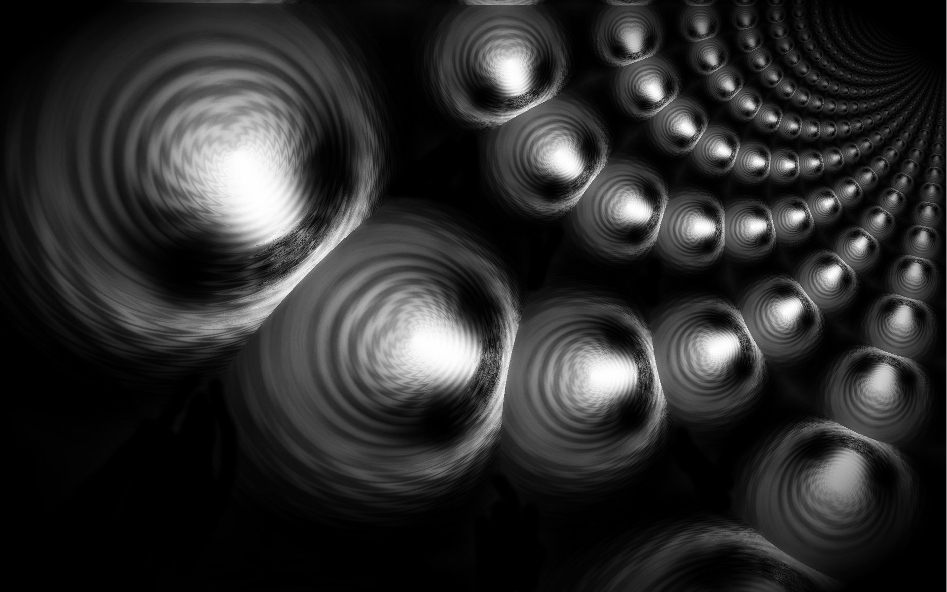 abstraction fantaisie photomanipulation perles boules fils perles