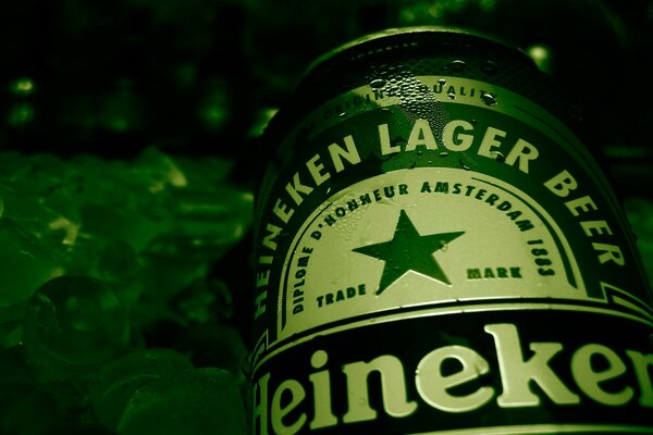 Piwo Heineken w żelaznej puszce