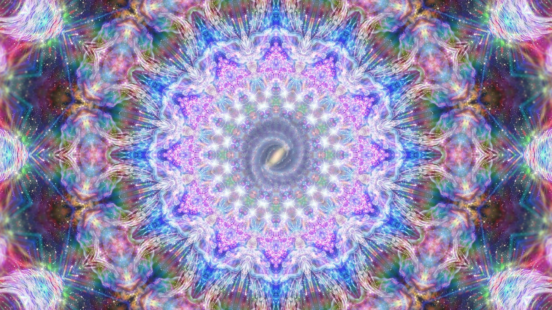 galaxia vía láctea abstracción mandala luz pintura resplandor esfera círculo patrón resplandor fondo textura gráficos formas brillo lentejuelas