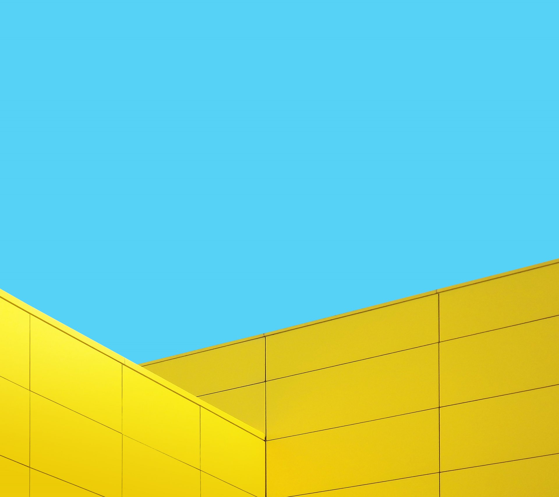 lg g4 wallpaper original minimalistic blue yellow