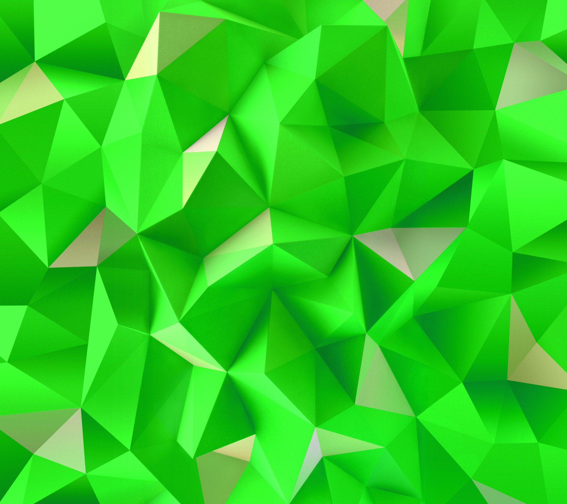 lg g4 fondo de pantalla abstracción triángulos verde