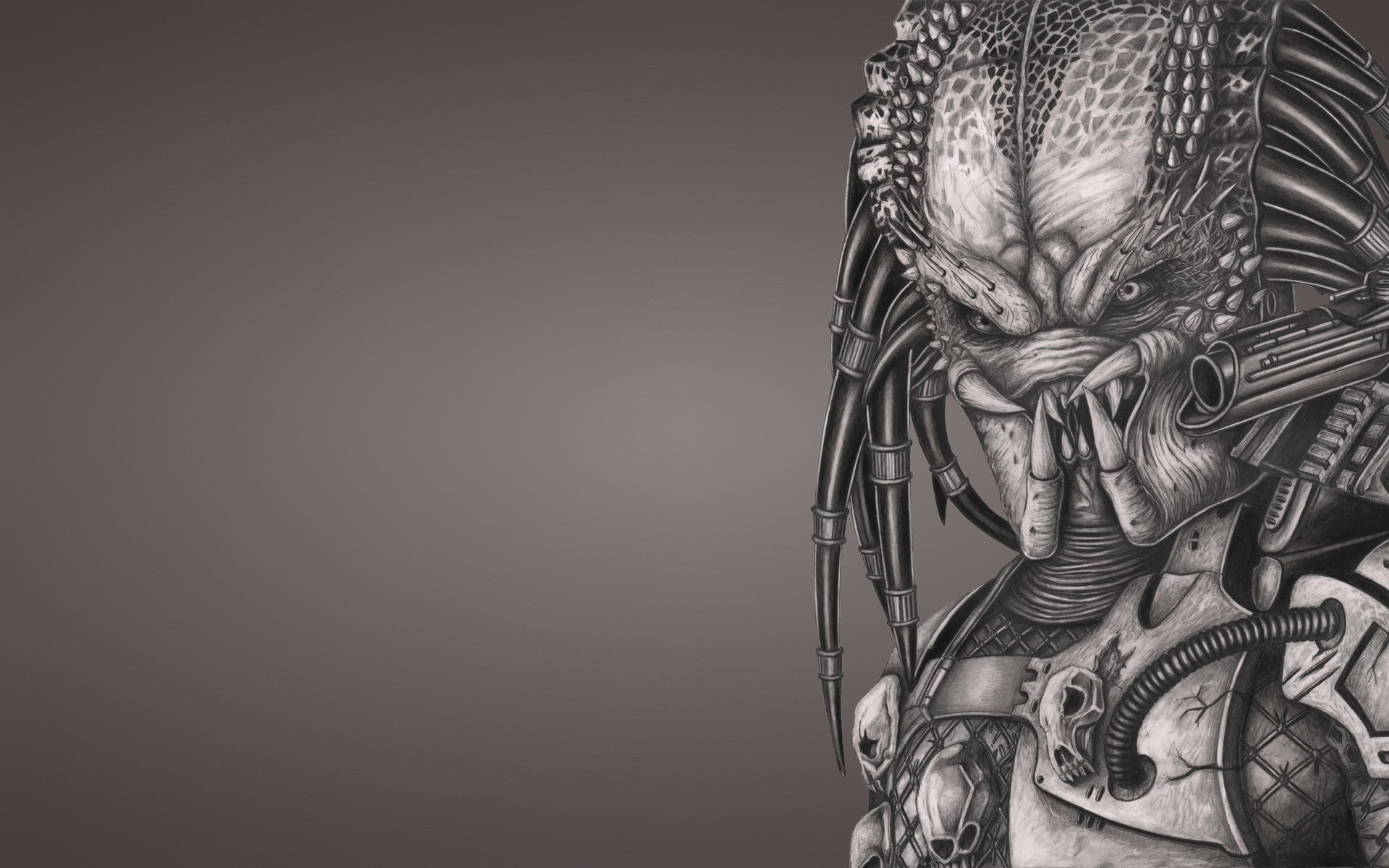 predator alien stranger weapon monster