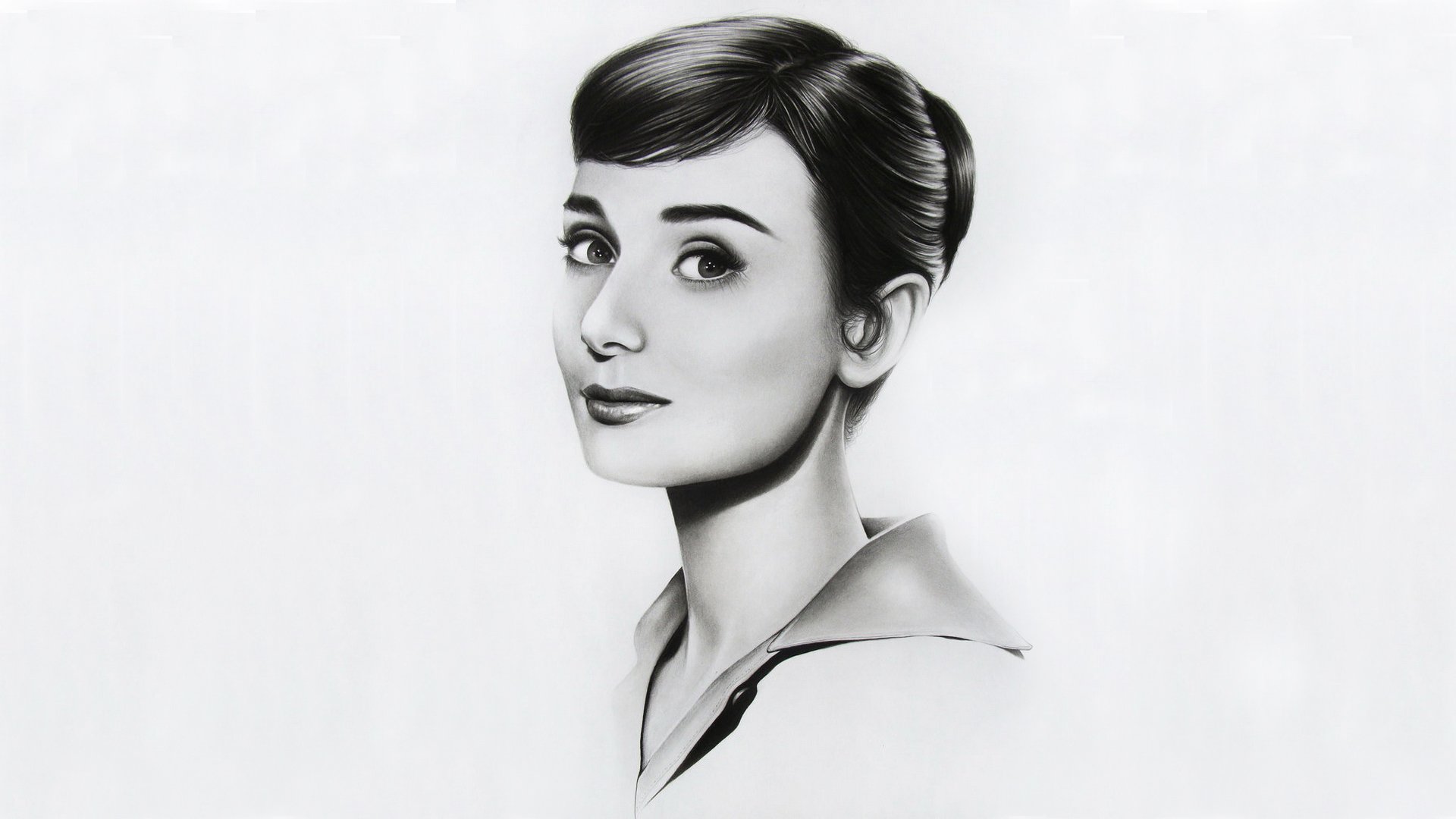 audrey hepburn zeichnung kunst