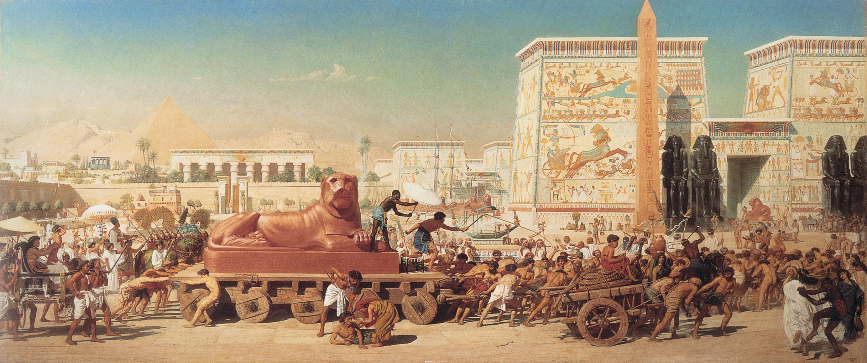 painting pattern israel in egypt 1867 edward poynter