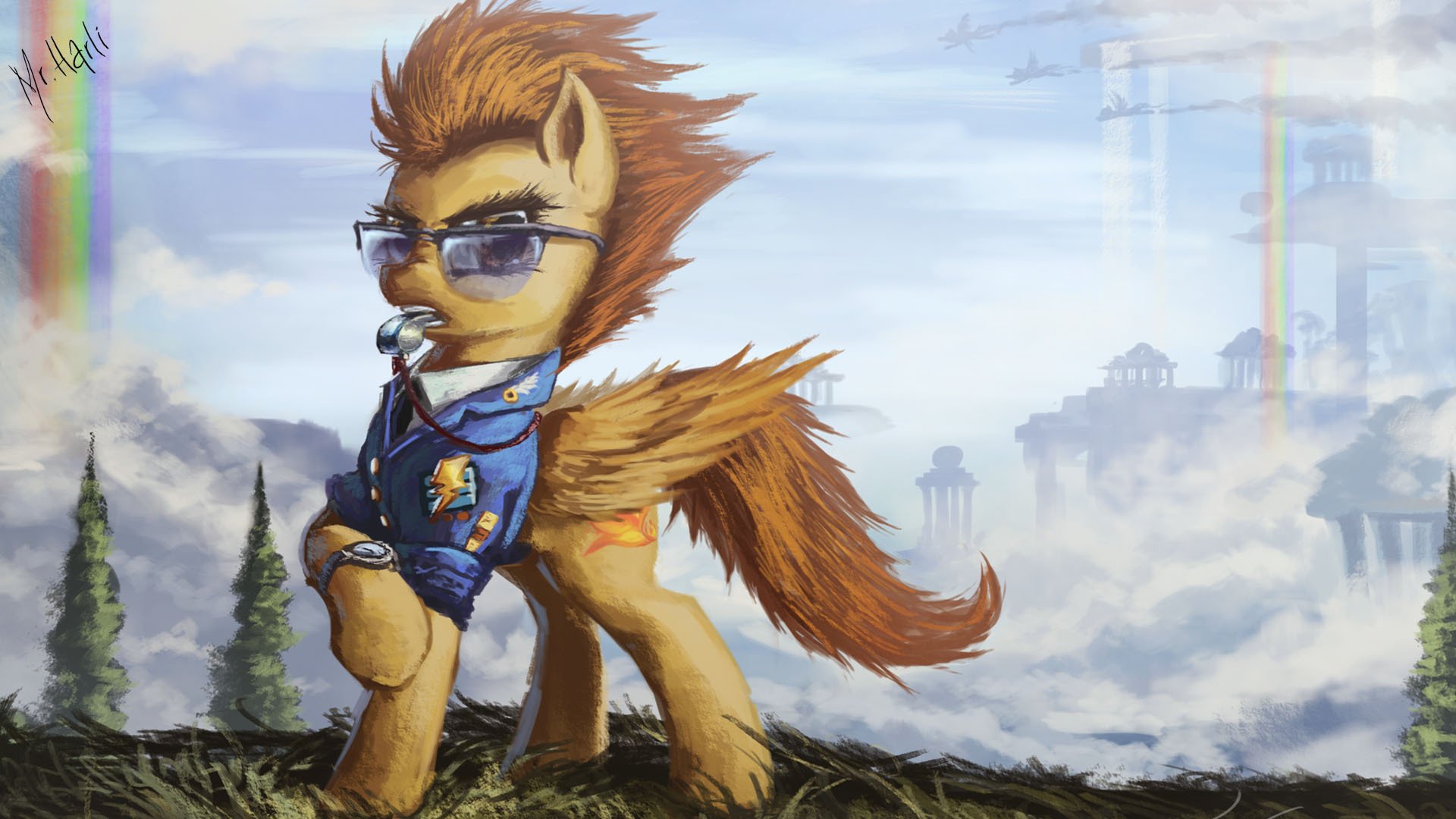 пони поняши даринг ду дерзкие ли рэйнбоу spitfire любовь мощь искусство brony mlp сериал моя маленькая пони