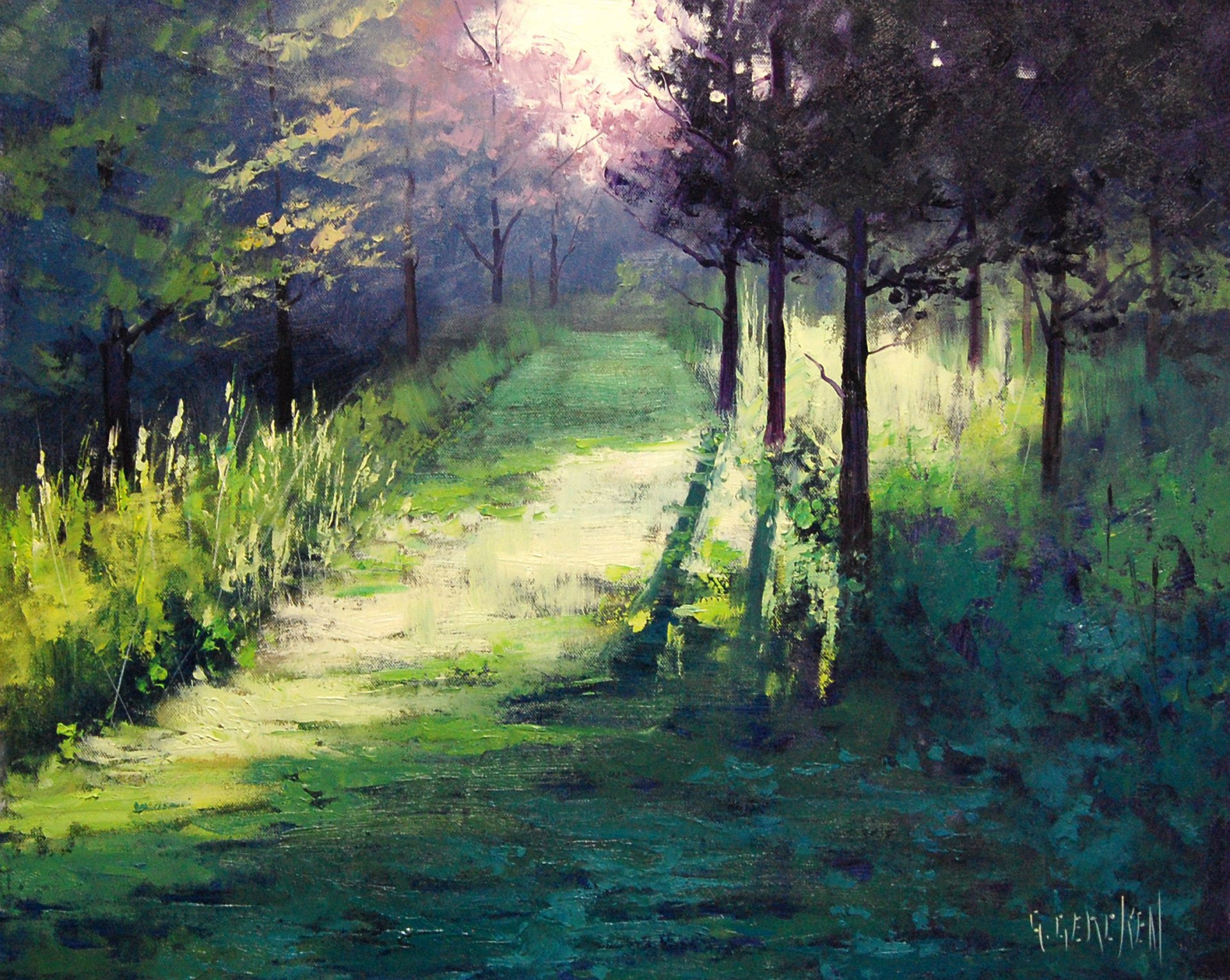 art picture morning light artsau