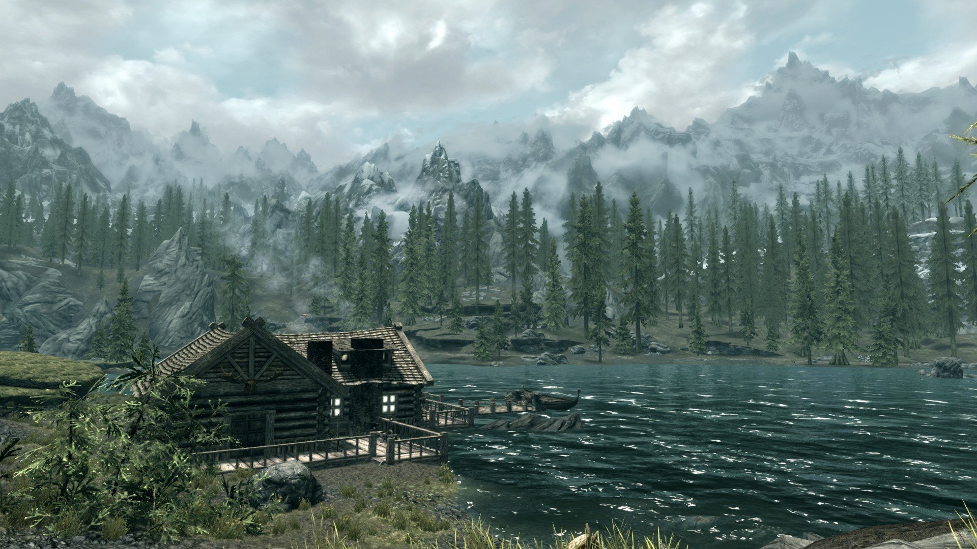 painting picture screenshot skyrim