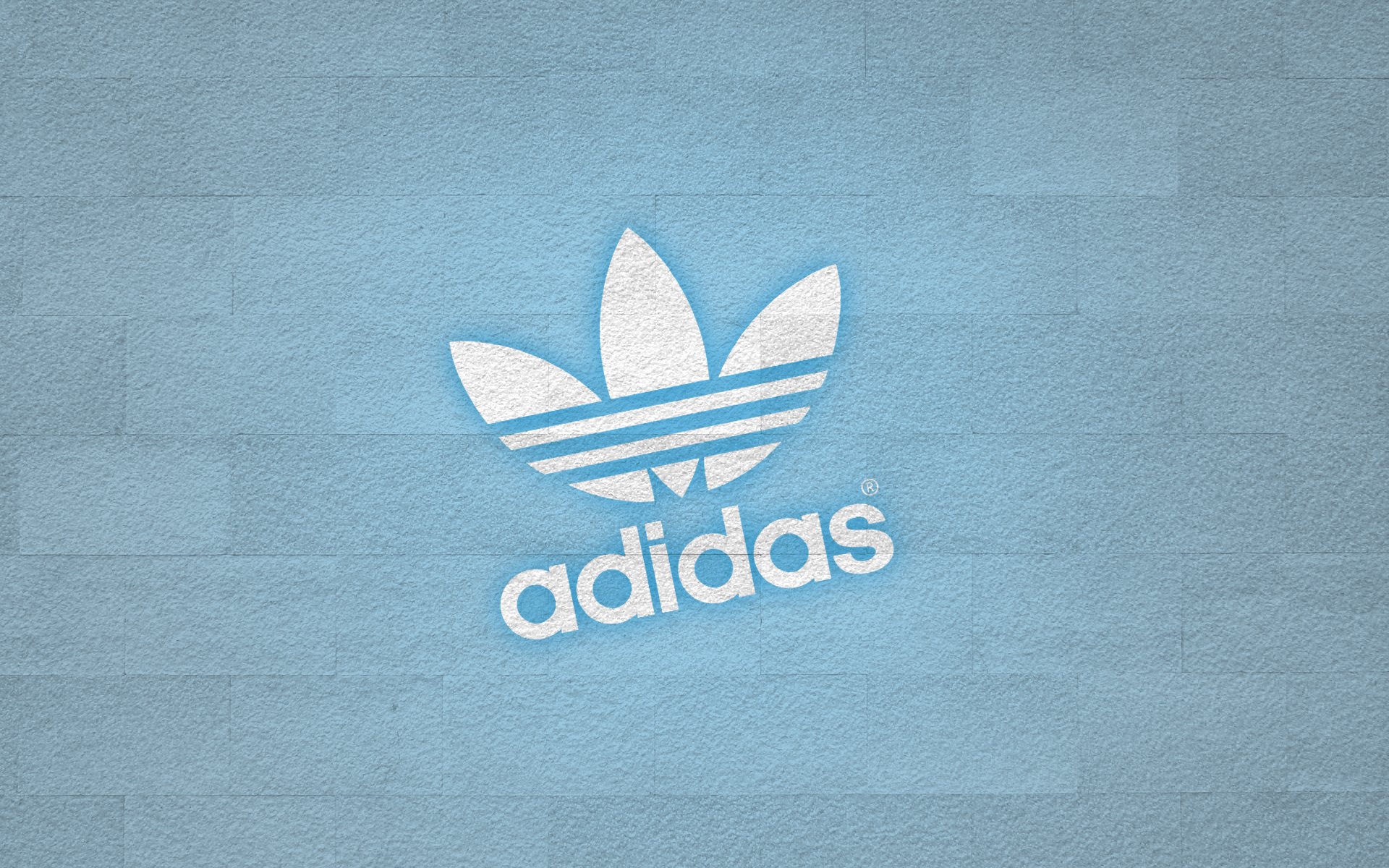 adidas logo mur