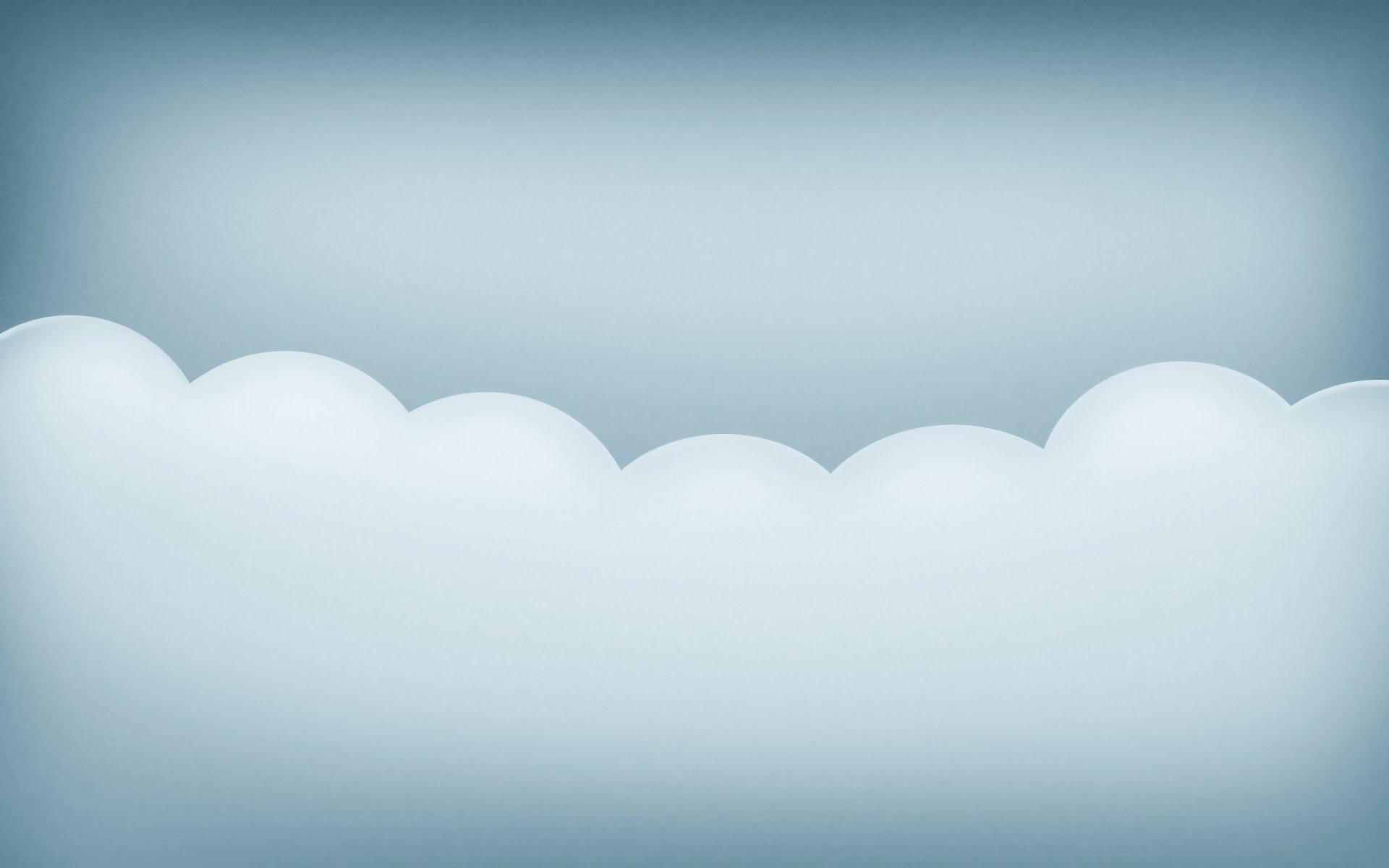 minimalism cloud wave