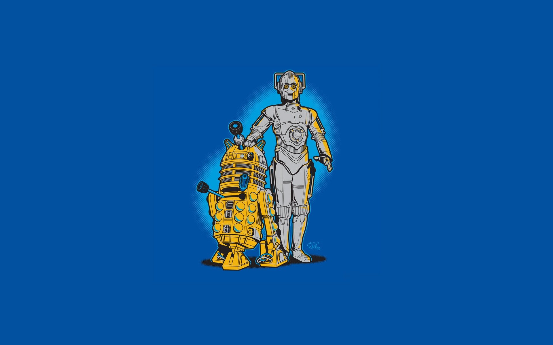 star wars robots r2d2 estilo