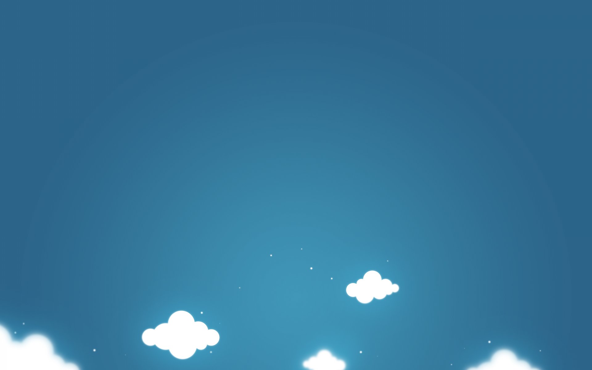 minimalism sky cloud