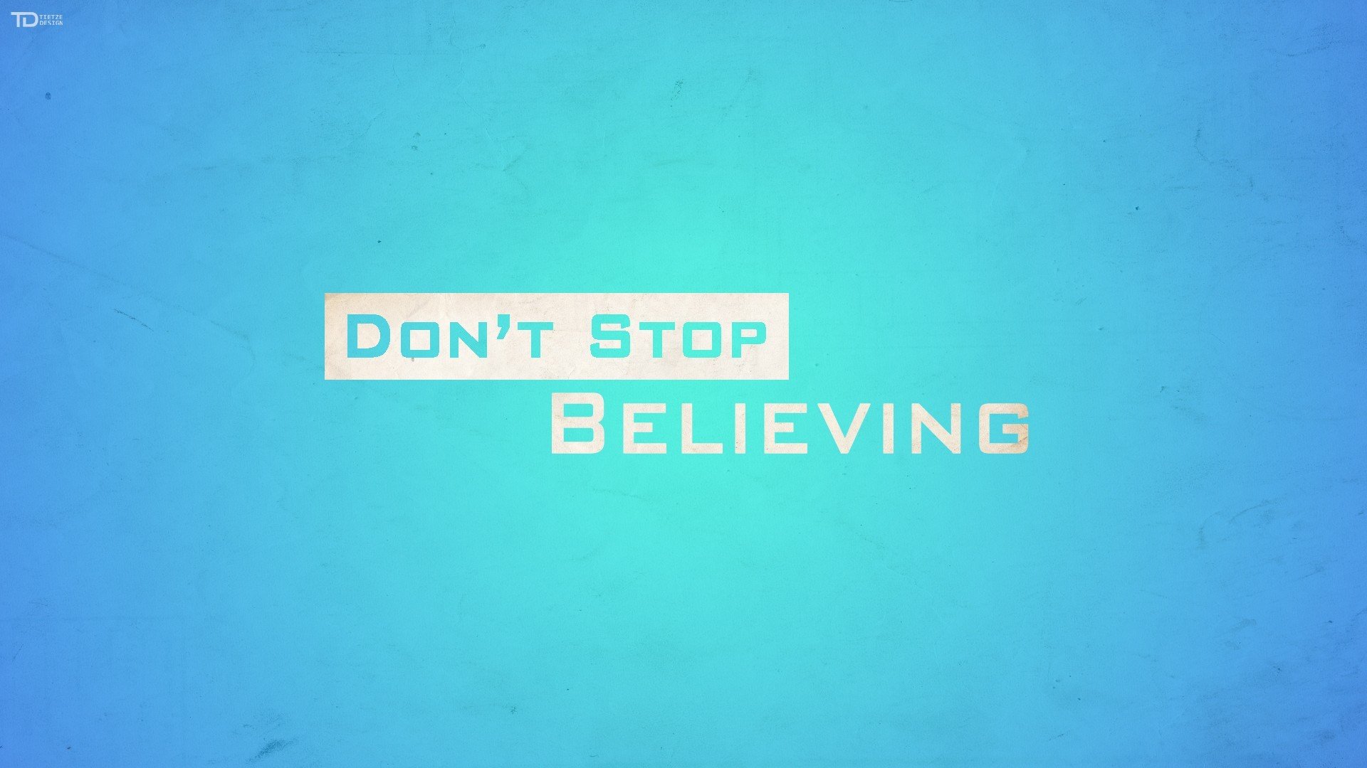 No stop don t stop believing