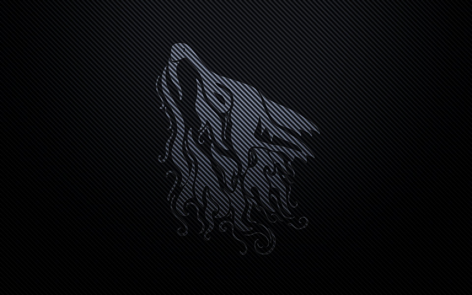 carbon carbon fiber wolf texture