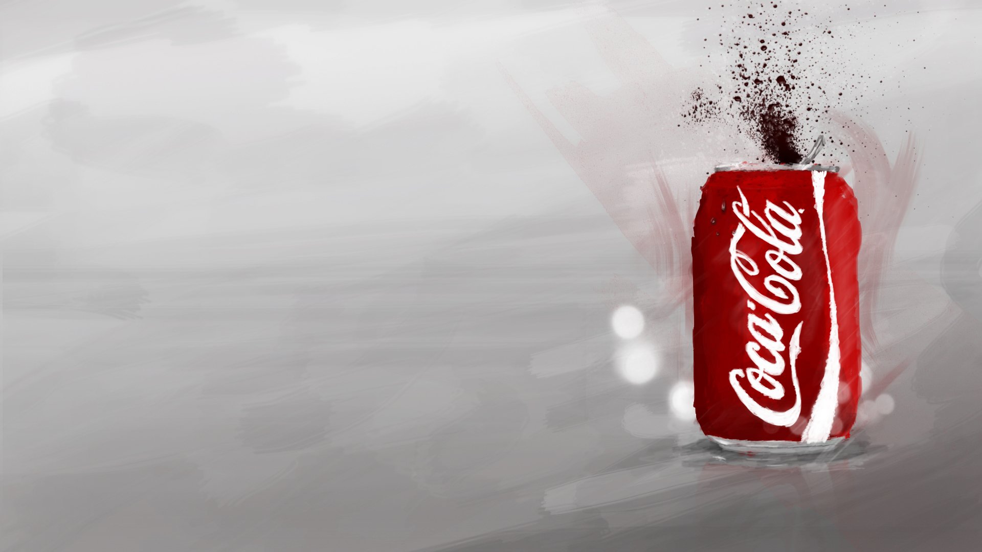 coca-cola puszka cola art