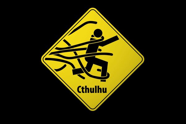 Gelbes Zeichen. Achtung cthulhu