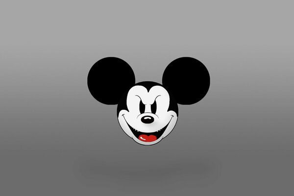 Mickey-Mouse-Bild ist böse