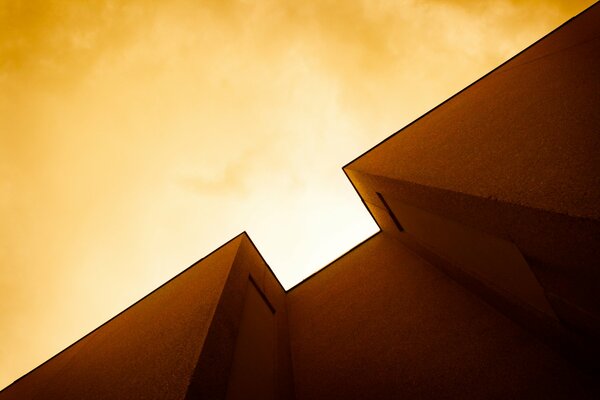 A desert sky illuminated by the daytime sun