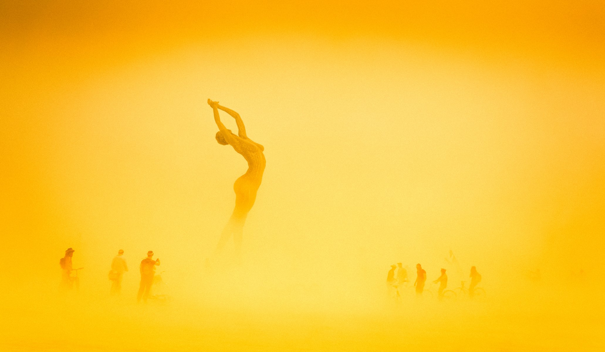 burning man- nevada usa art art people fire