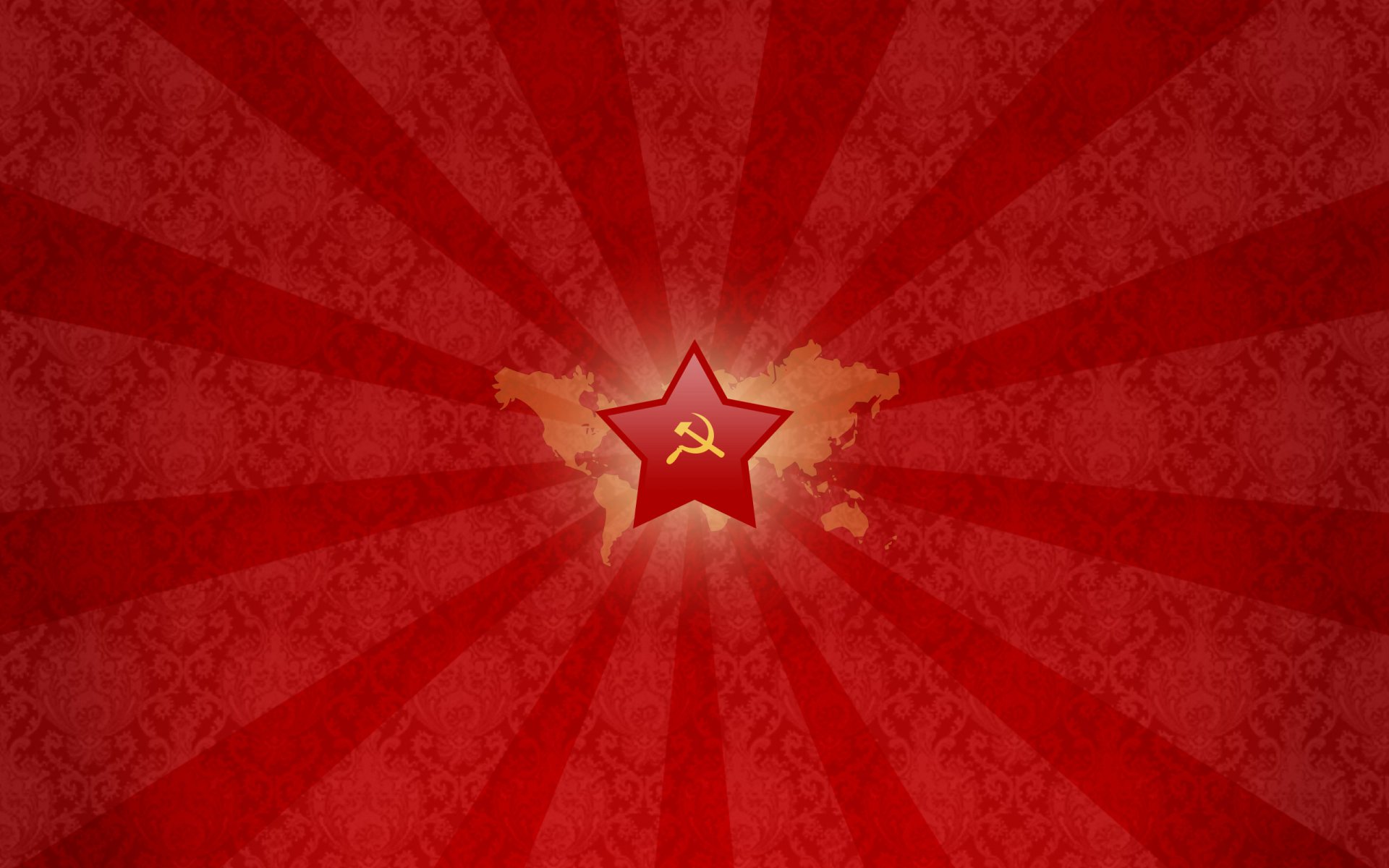 urss rojo estrella hoz martillo