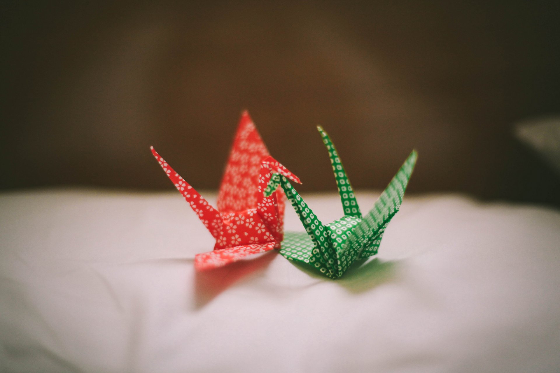 origami paper crane