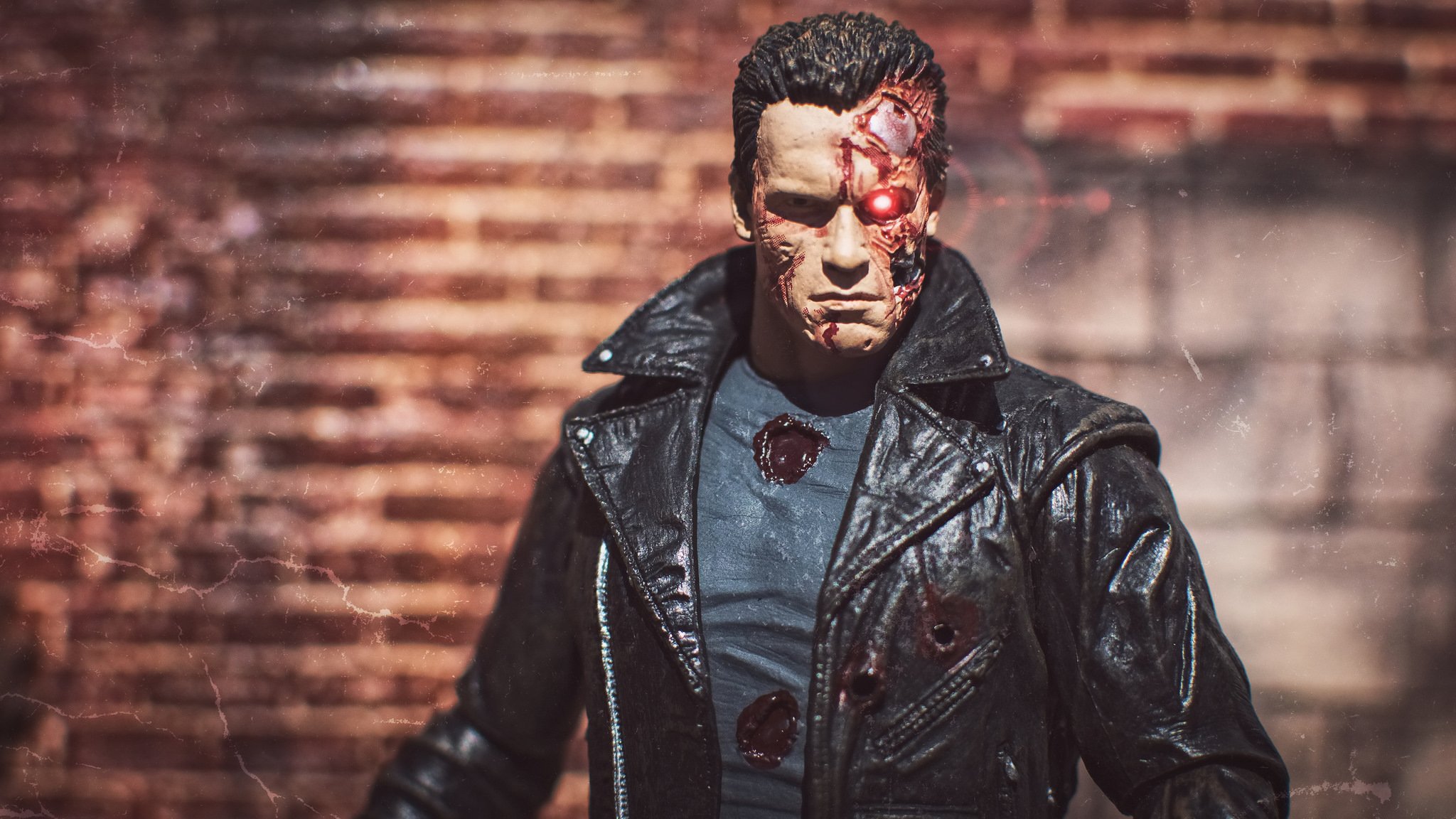 terminator robots toys statue