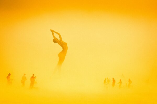 Female beauty at the Burning Man Festival