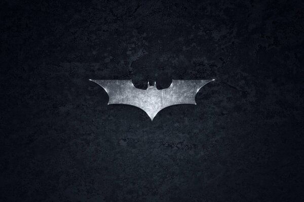The image of Batman on a black background