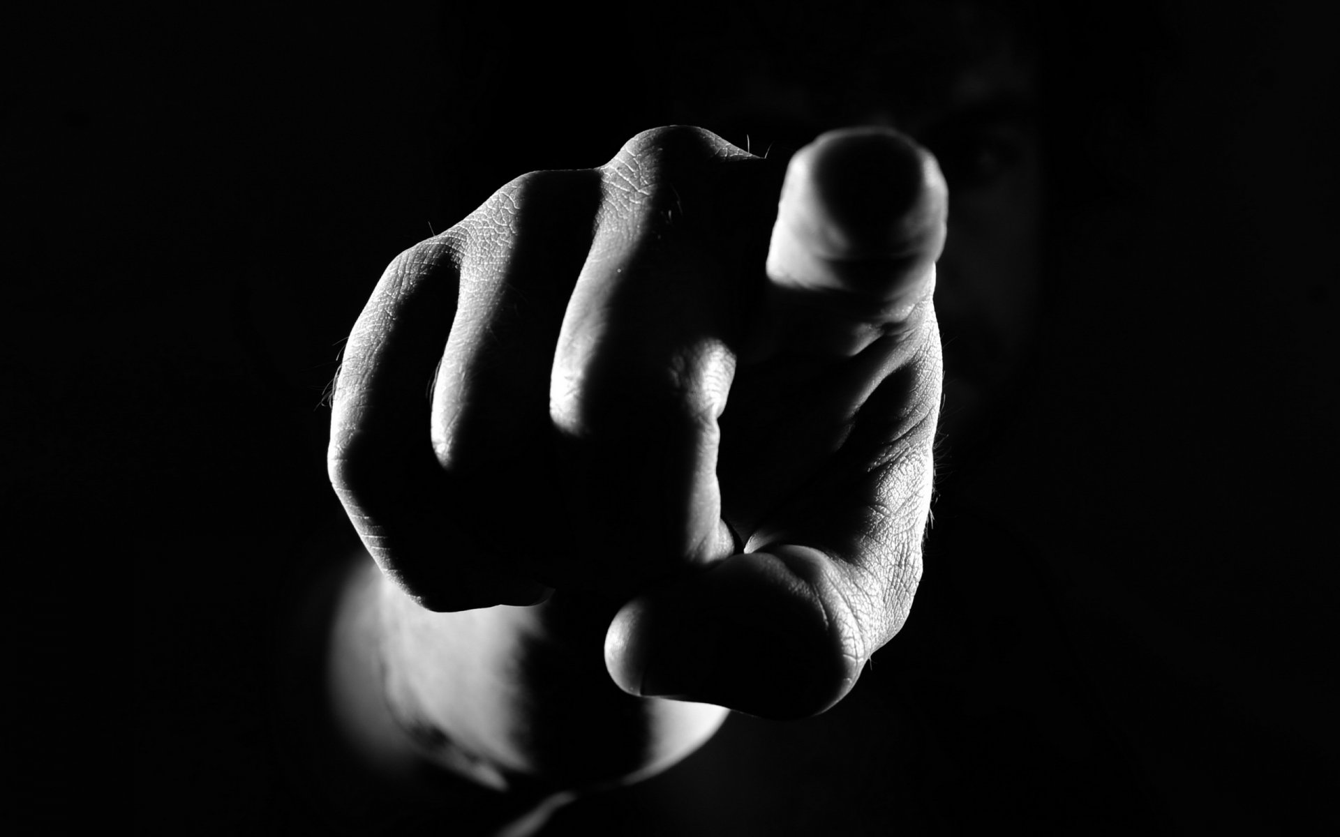 hand thumb background