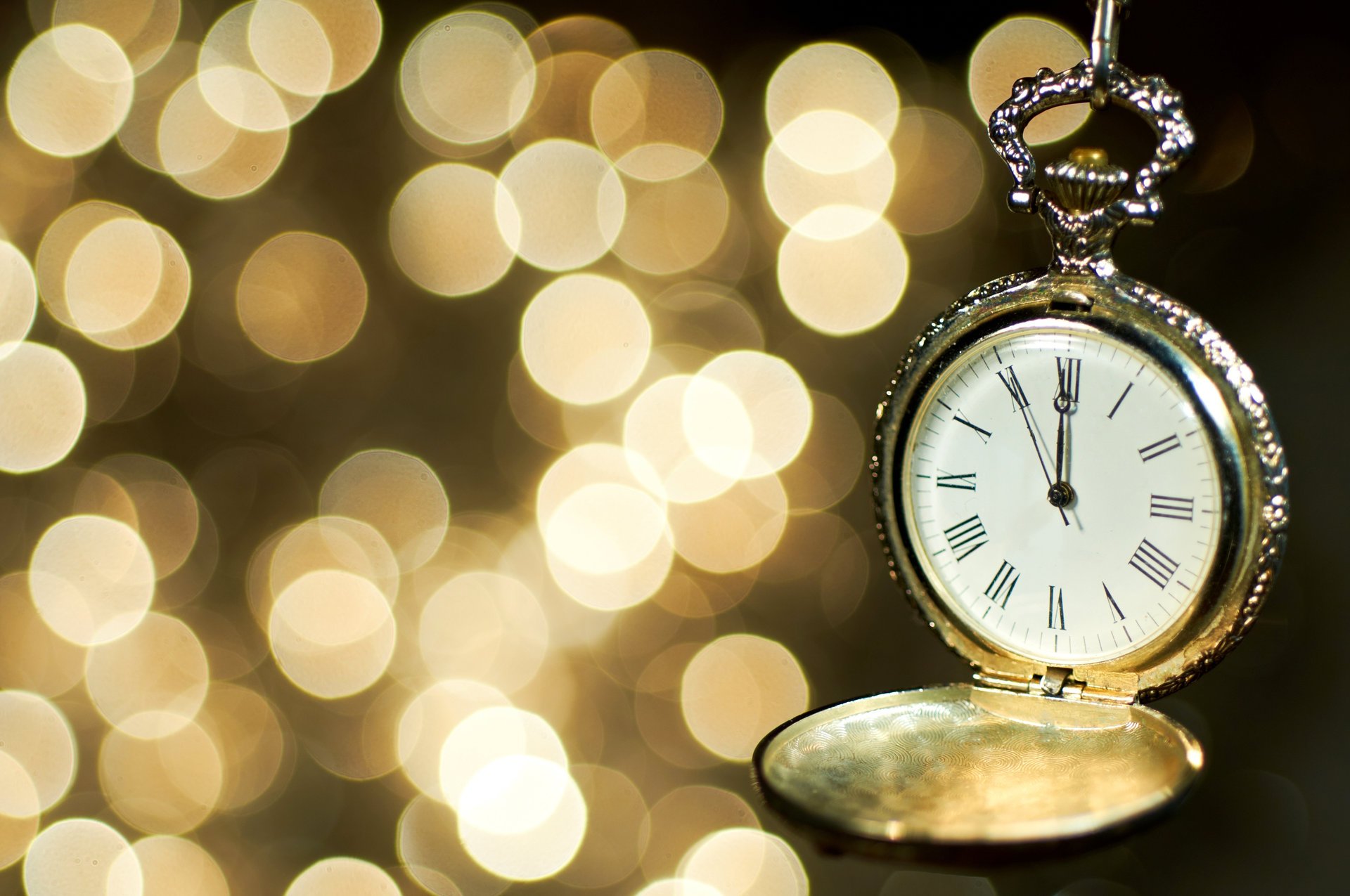 orologio tempo quadrante lancette bokeh