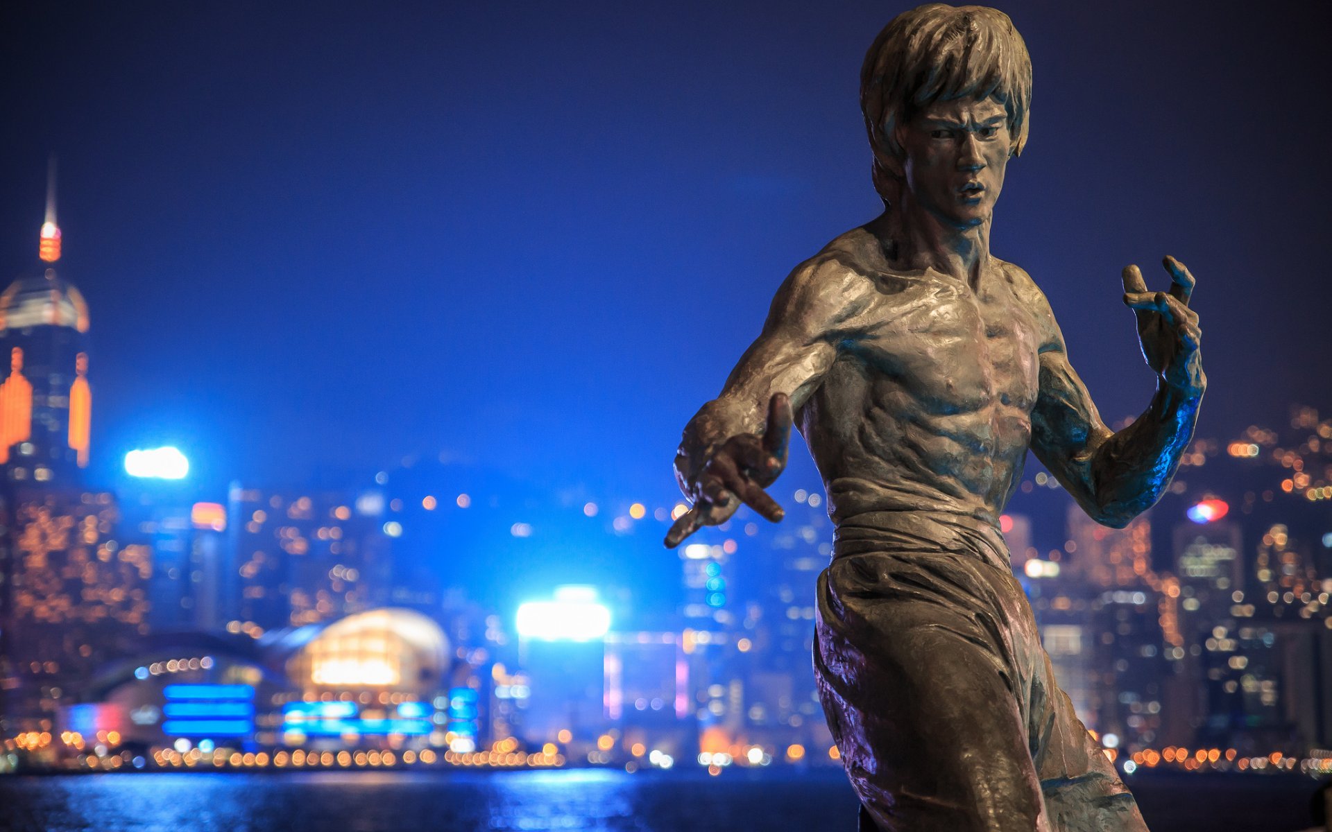 hong kong bruce lee monumento