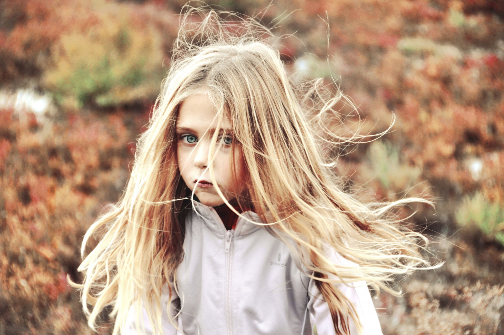 girl view wind