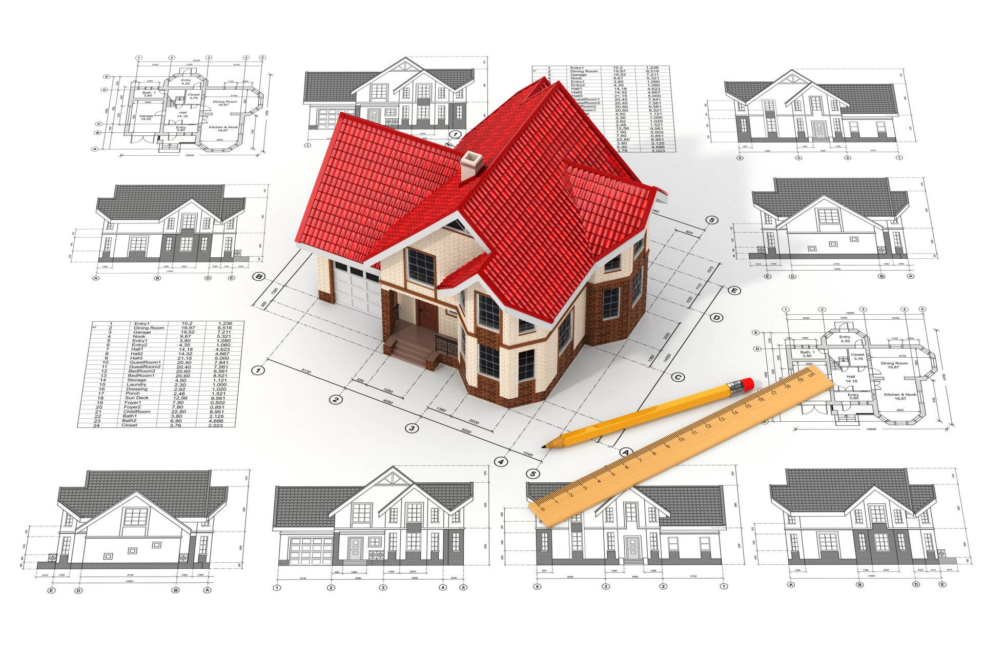 arquitectura ingeniería ingeniería dibujos presupuesto plan proyecto construcción planificación boceto diseño casa lápiz regla papel pintado