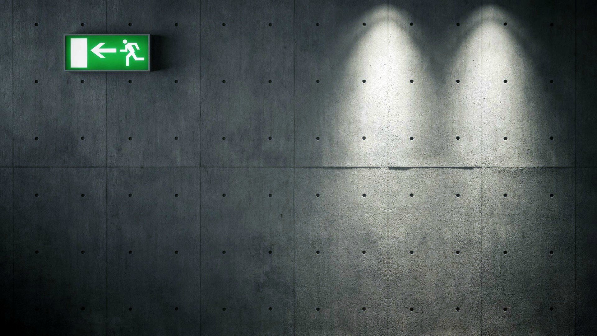 parete illuminazione puntatore