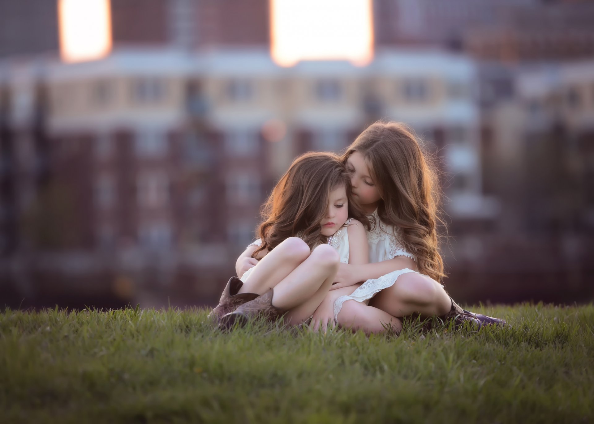 mädchen kinder haare bokeh