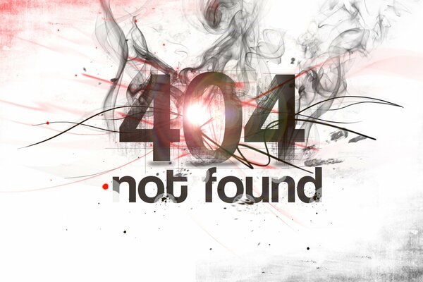 Fehlercode 404 im Hintergrund