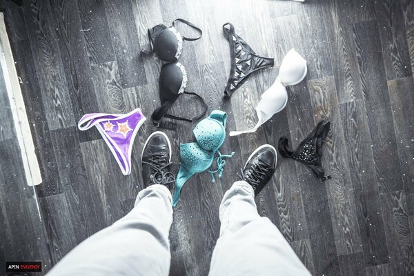 Photos of underwear panties bras