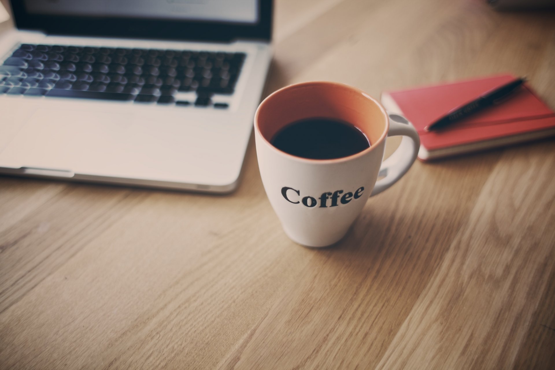 café taza taza escritorio ordenador portátil