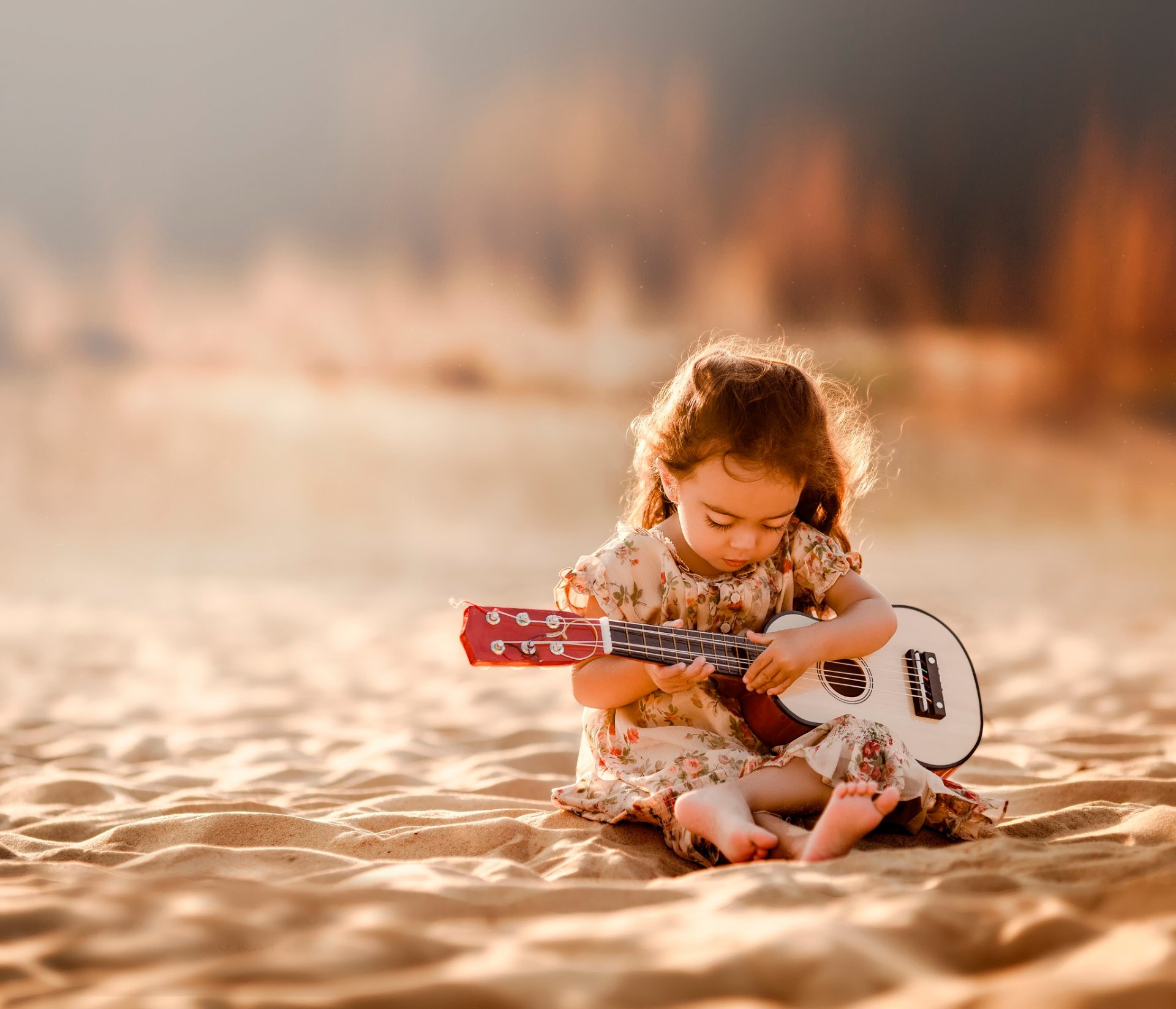 melodías del alma chica guitarra arena