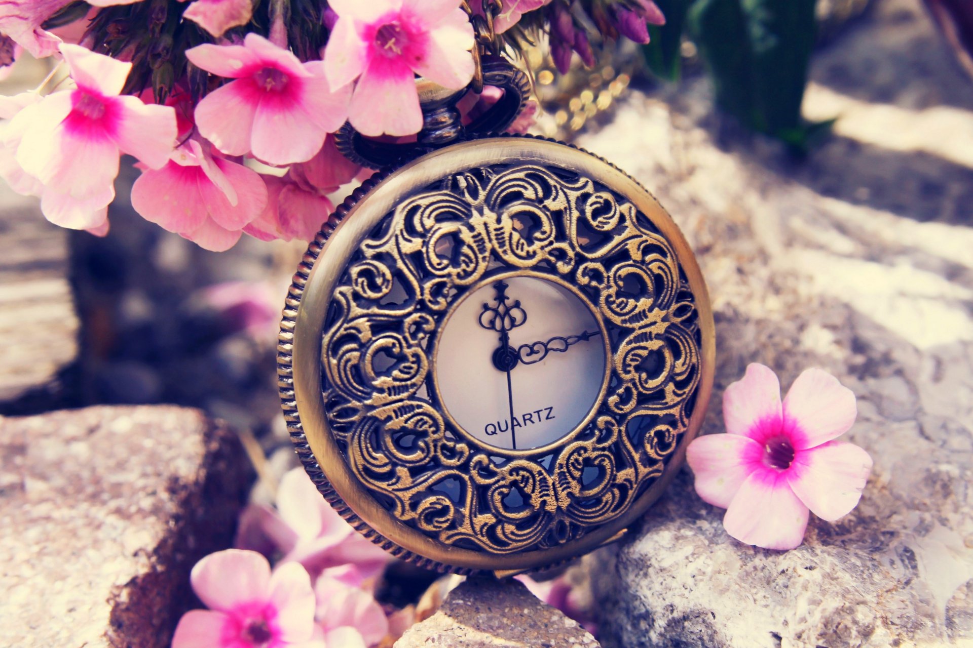 reloj flores primavera dial interruptor veces tiempo primavera dial