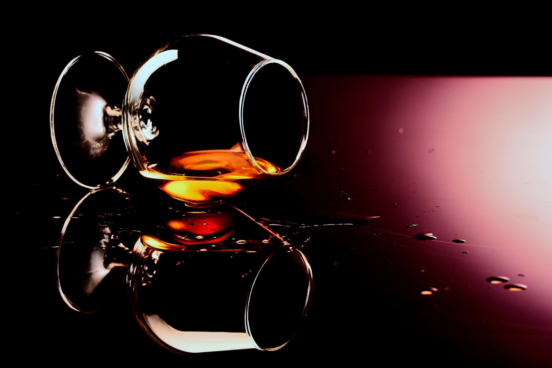 cognac glass glass drops drink alcohol background