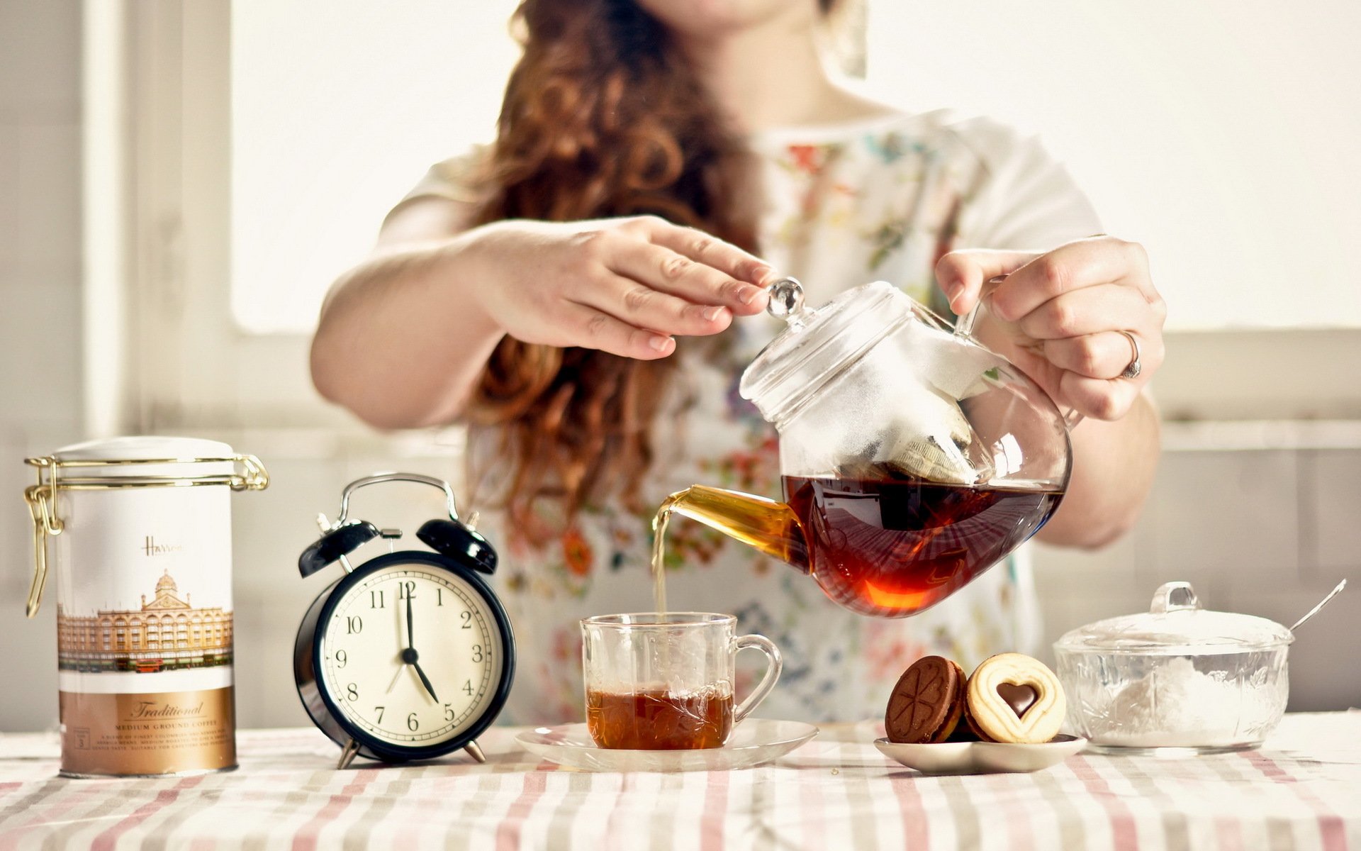 heure du thé matin petit déjeuner